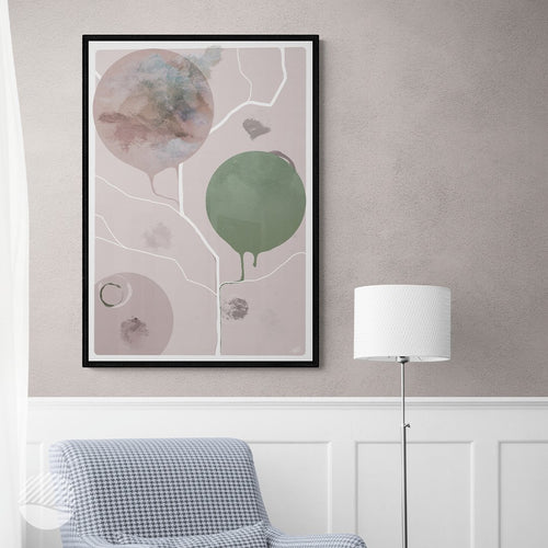 NOKUKO - art - Alan Pedersen - Alantherock - Finding paths - Rose - mockup front