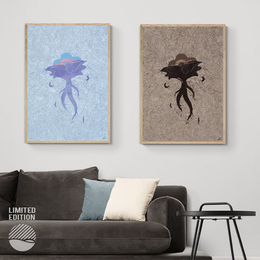 NOKUKO - art - Alan Pedersen - ALANTHEROCK - Limited edition - Grow - listen to you - mockup front
