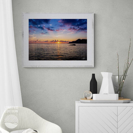 NOKUKO - photo - Alan Pedersen - ALANTHEROCK - Okinawa Sunset - mockup front
