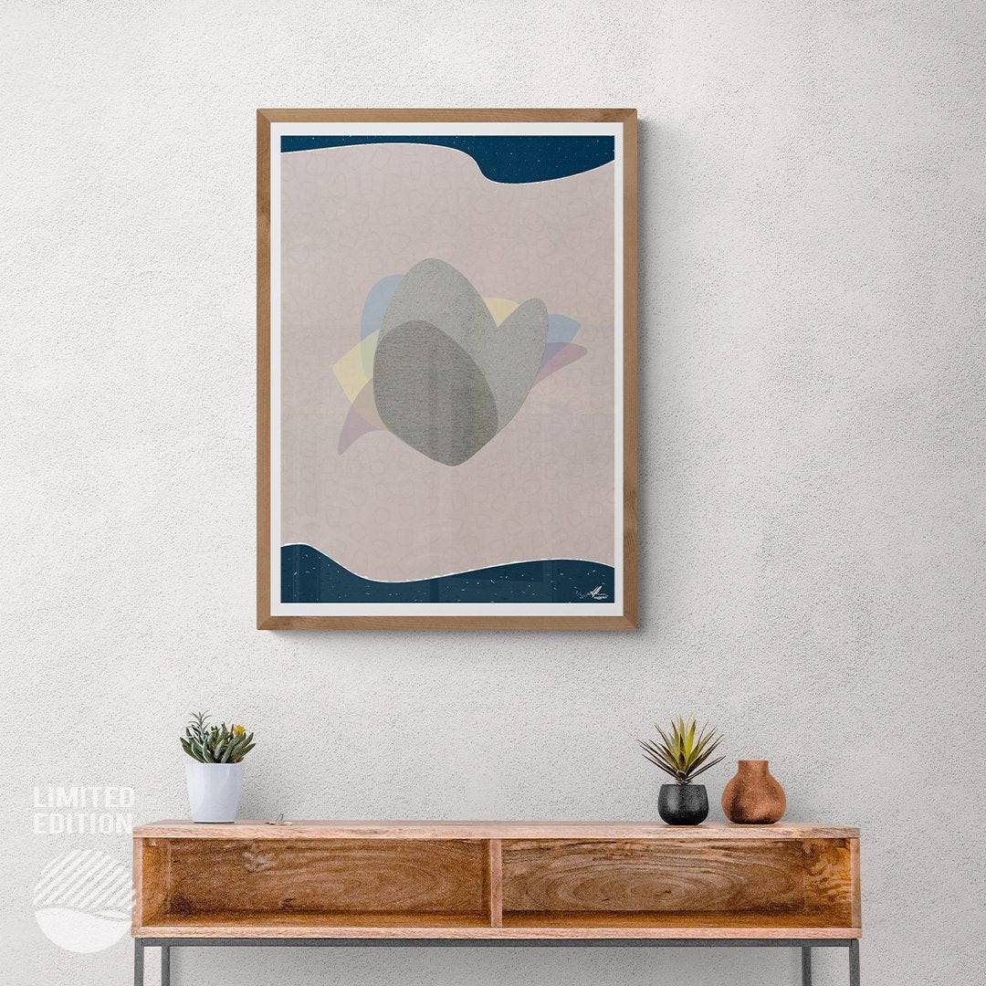 NOKUKO - Art - Alan Pedersen - ALANTHEROCK - Vibrant solidity - Limited edition - mockup front